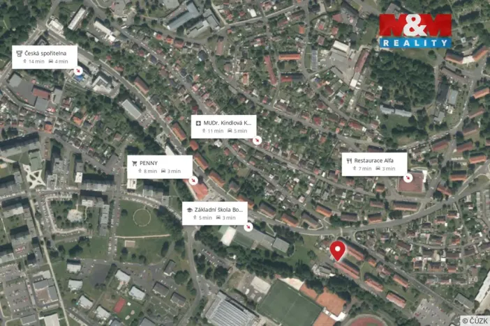 Prodej bytu 3+1, Sokolov, Slovenská, 76 m2