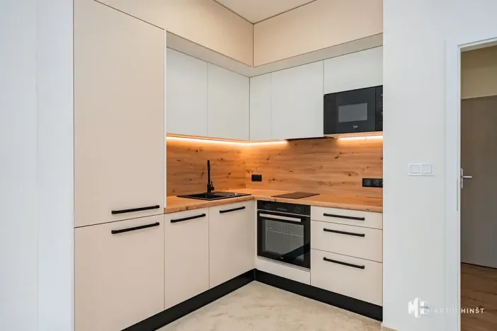 Pronájem bytu 1+kk, Praha - Vysočany, Gerstelova, 43 m2