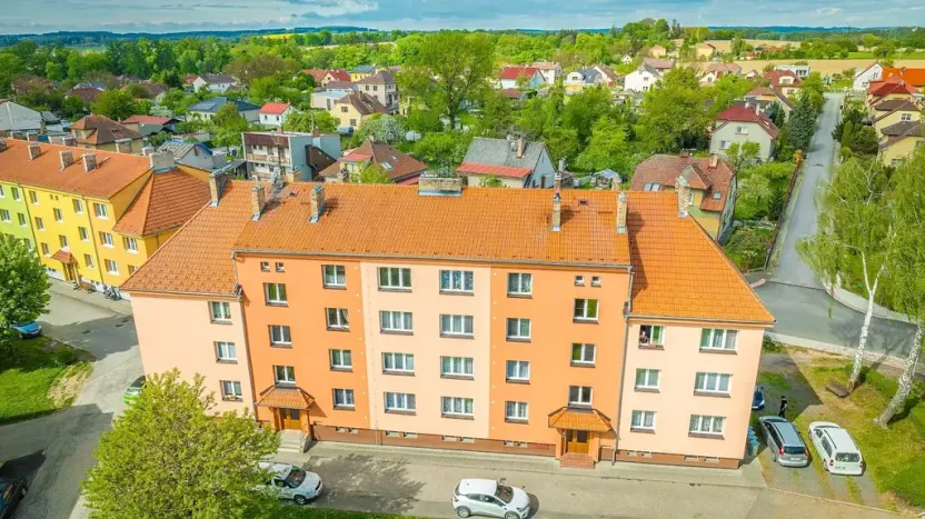 Prodej bytu 2+1, Pacov, Na Blatech, 54 m2