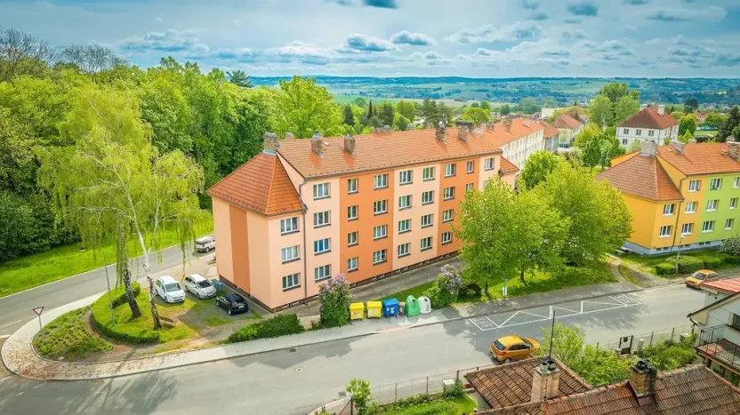 Prodej bytu 2+1, Pacov, Na Blatech, 54 m2