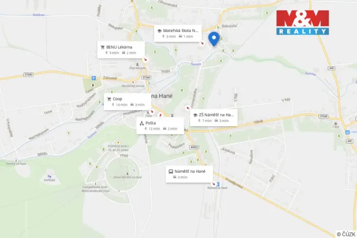 Prodej rodinného domu, Náměšť na Hané, Zábraní, 117 m2