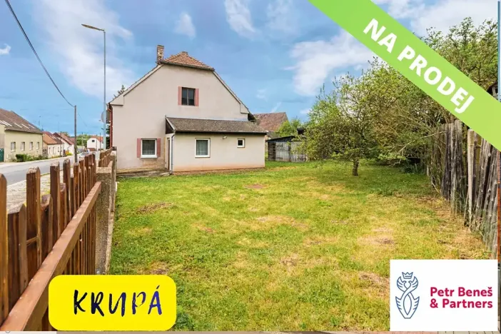 Prodej rodinného domu, Krupá, 55 m2