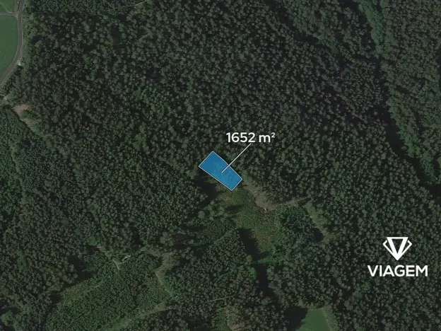 Prodej lesa, Loužnice, 1652 m2