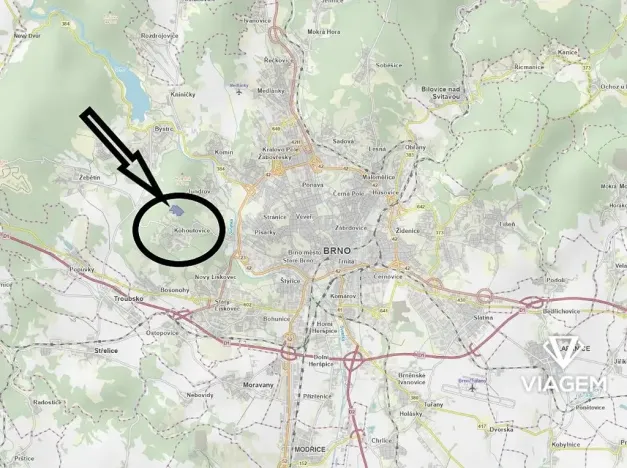 Prodej podílu lesa, Brno, 4190 m2