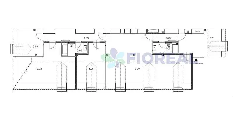 Pronájem kanceláře, Praha - Karlín, Sokolovská, 220 m2