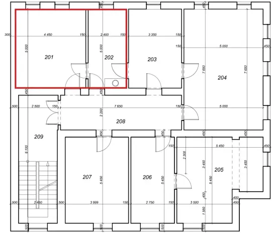 Pronájem kanceláře, Ostrava, Tovární, 22 m2