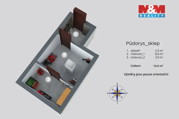 Prodej chaty, Jirkov, Telčské údolí, 25 m2