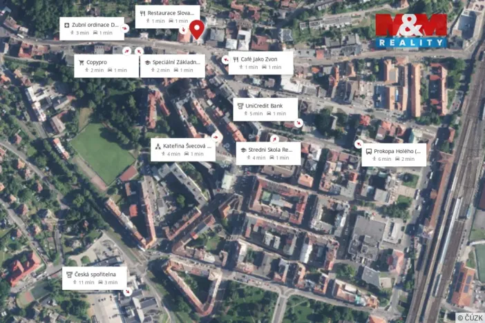 Pronájem bytu 3+1, Děčín - Děčín IV-Podmokly, Teplická, 50 m2