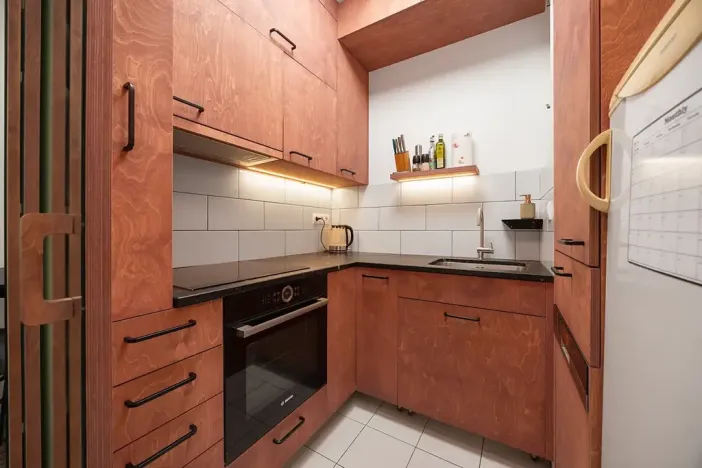 Pronájem bytu 1+1, Praha - Žižkov, Baranova, 49 m2