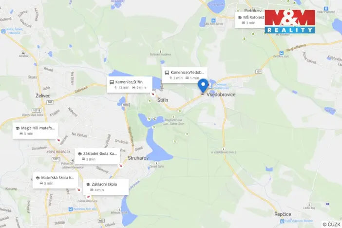 Prodej rodinného domu, Kamenice - Všedobrovice, Ringhofferova, 271 m2