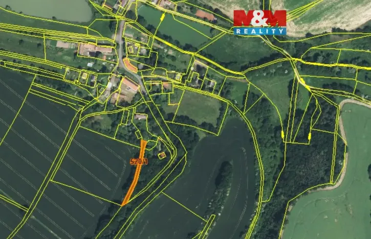 Prodej louky, Snědovice - Mošnice, 734 m2