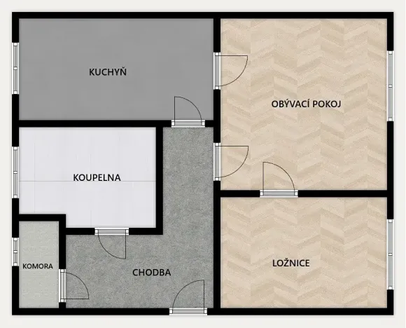Prodej bytu 2+1, Hradec Králové, M. D. Rettigové, 62 m2