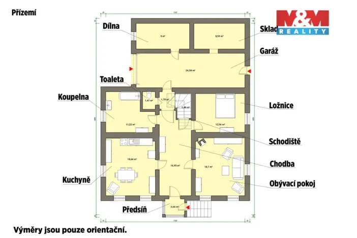 Prodej rodinného domu, Podhradí, 165 m2