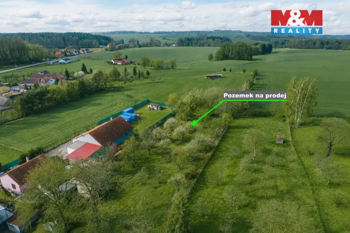 Prodej pozemku pro bydlení, Borovany - Trocnov, 1727 m2
