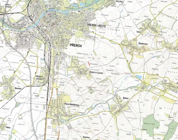 Prodej pole, Přerov, 622 m2