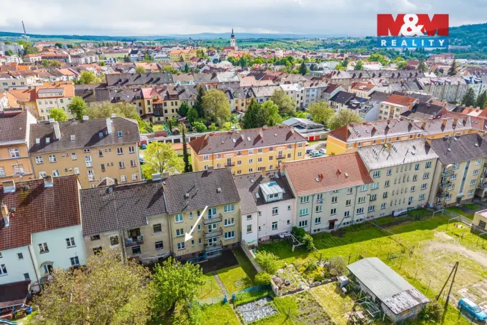 Prodej bytu 1+1, Písek - Budějovické Předměstí, Erbenova, 32 m2