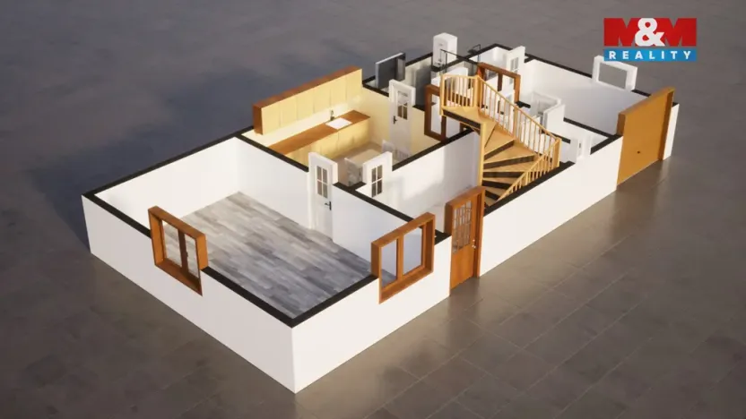 Prodej rodinného domu, Semily, Jiráskova, 103 m2