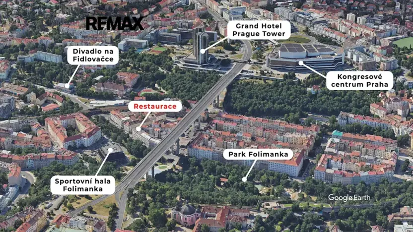 Pronájem restaurace, Praha - Nusle, Sekaninova, 254 m2