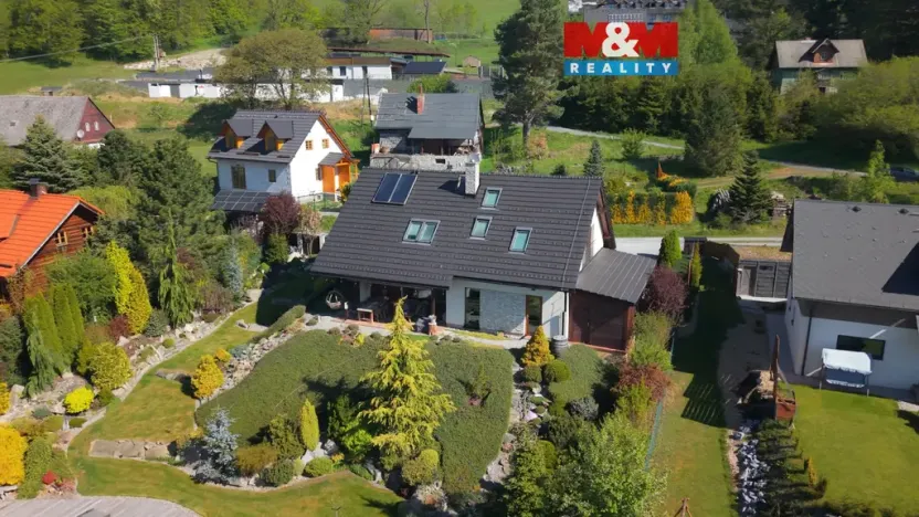 Prodej rodinného domu, Jeseník - Dětřichov, Strmá, 179 m2
