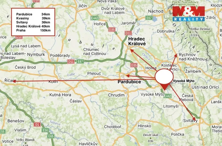 Prodej rodinného domu, Vysoké Mýto, Javornického, 103 m2