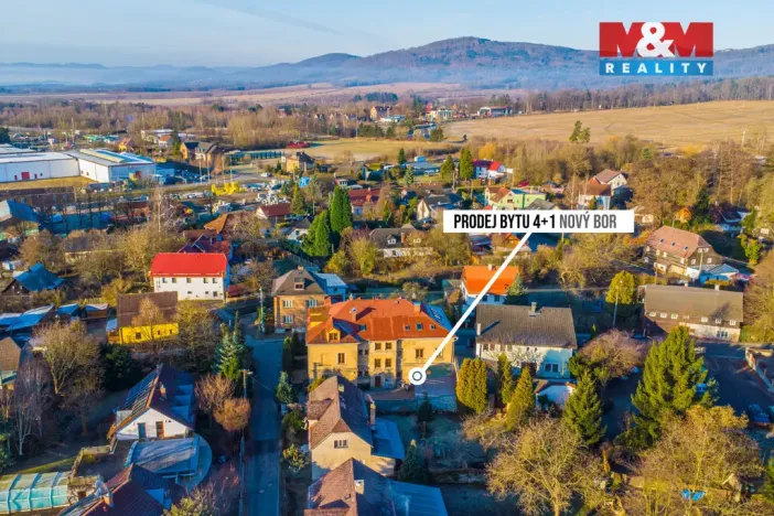 Prodej bytu 3+1, Nový Bor - Arnultovice, Gen. Svobody, 97 m2