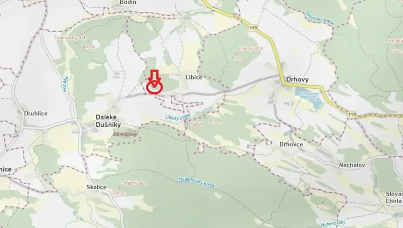 Prodej lesa, Rybníky, 4765 m2