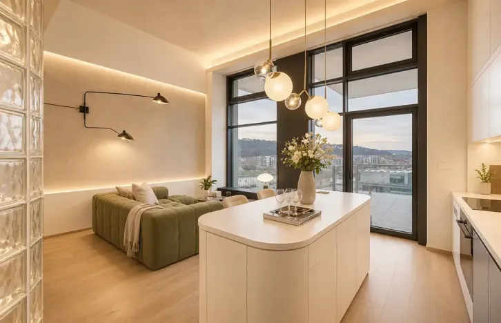 Pronájem bytu 2+kk, Praha - Modřany, Československého exilu, 55 m2