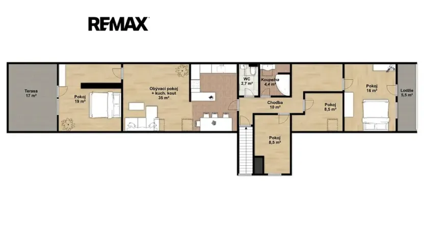 Pronájem bytu 4+kk, Ovčáry, 128 m2