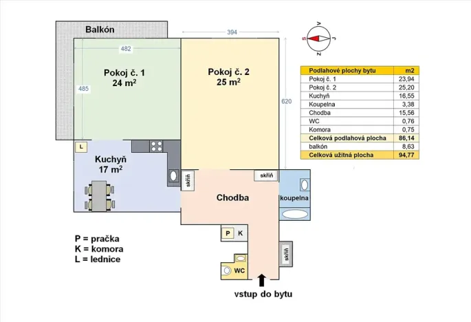 Prodej bytu 2+1, Praha - Holešovice, U měšťanského pivovaru, 86 m2
