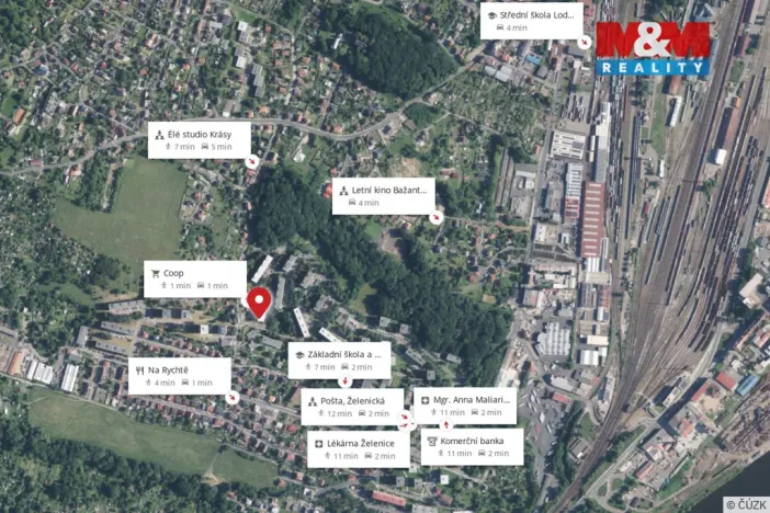 Prodej bytu 1+1, Děčín - Děčín VI-Letná, Školní, 40 m2
