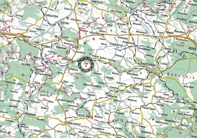 Prodej pole, Jesenice, 57119 m2