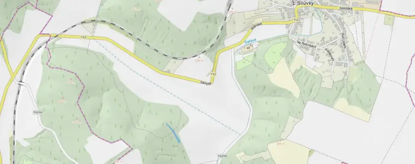 Prodej lesa, Silůvky, 1519 m2
