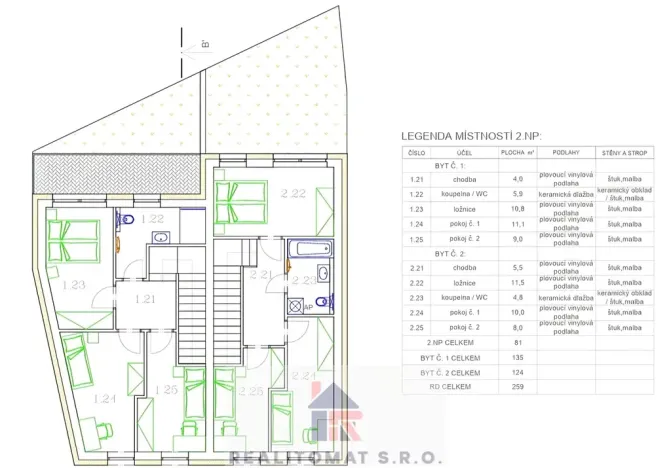 Prodej rodinného domu, Praha - Kyje, Za Rokytkou, 271 m2