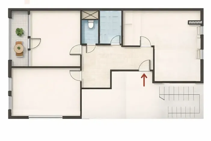 Prodej bytu 3+kk, Praha - Libeň, Sokolovská, 70 m2