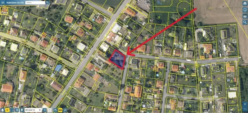 Prodej pozemku pro bydlení, Zásmuky, Pod Sokolovnou, 610 m2