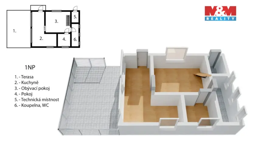 Prodej chaty, Chotýšany - Městečko, 54 m2