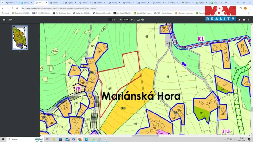 Prodej louky, Albrechtice v Jizerských horách, 13478 m2