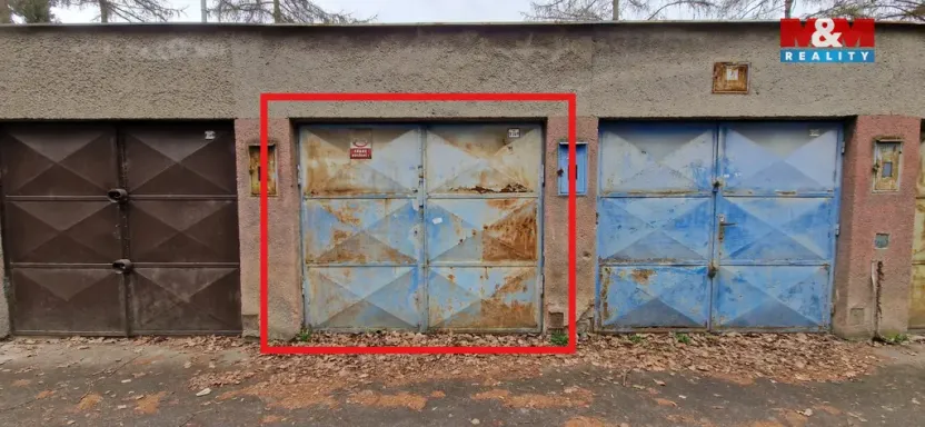 Prodej garáže, Ostrava, K Turkovu, 17 m2