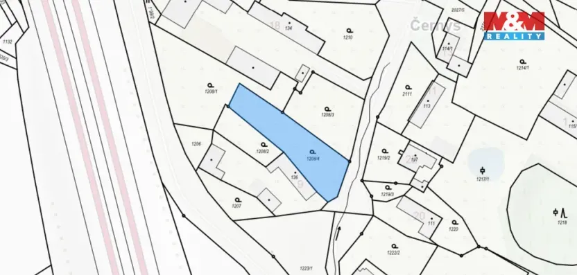 Prodej pozemku pro bydlení, Soutice - Černýš, 896 m2