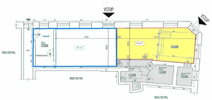 Pronájem obchodního prostoru, Brno, Kobližná, 78 m2