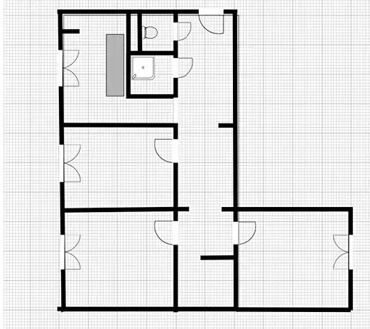 Prodej bytu 3+1, Zlín, Chelčického, 65 m2