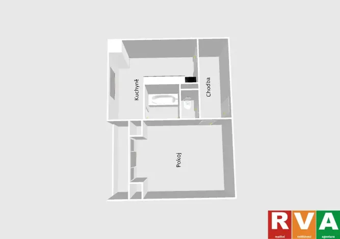 Prodej bytu 1+1, Plzeň, náměstí Milady Horákové, 36 m2