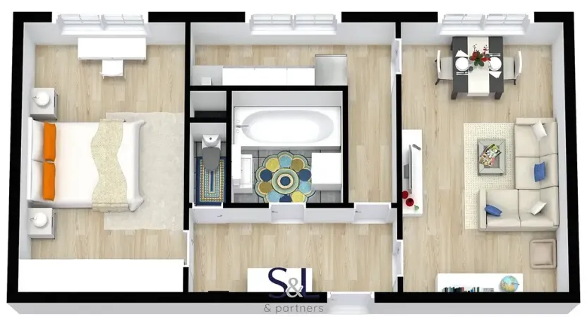 Pronájem bytu 2+1, Česká Lípa, Bendlova, 49 m2