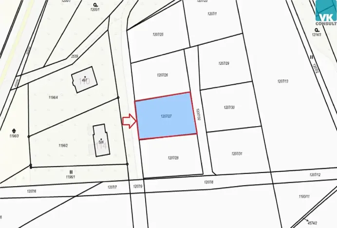 Prodej pozemku pro bydlení, Litomyšl, 792 m2