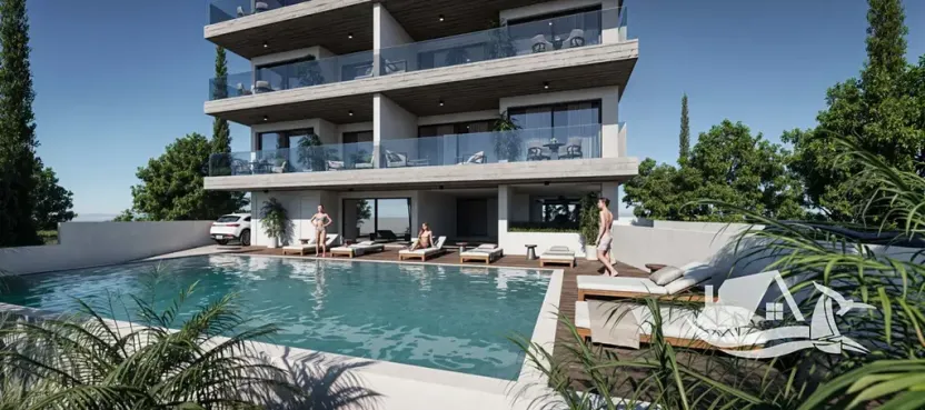Prodej bytu 2+1, Pafos, Kypr, 80 m2