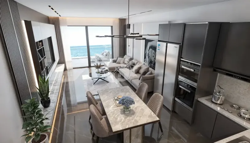 Prodej bytu 2+kk, Agios Amvrosios Keryneias, Kypr, 52 m2