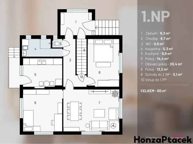 Prodej rodinného domu, Úvaly, Škvorecká, 327 m2