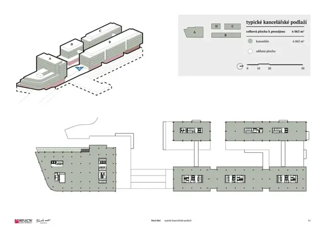 Pronájem kanceláře, Praha, Vídeňská, 25208 m2