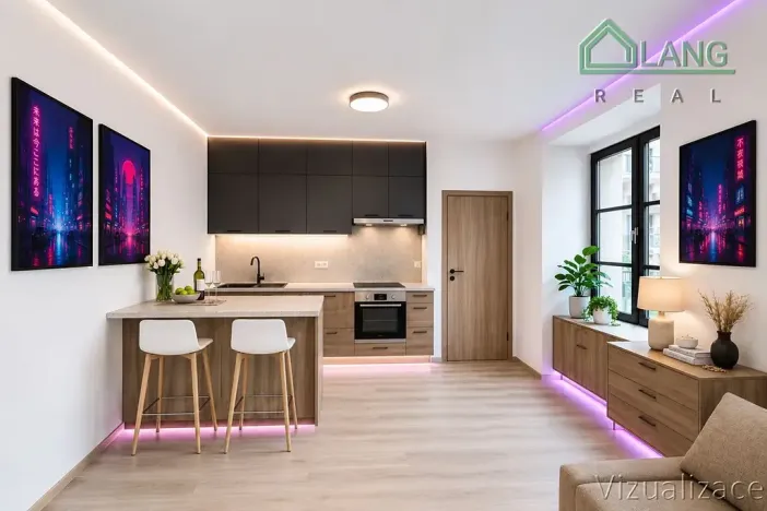 Prodej bytu 2+kk, Brno, Francouzská, 38 m2