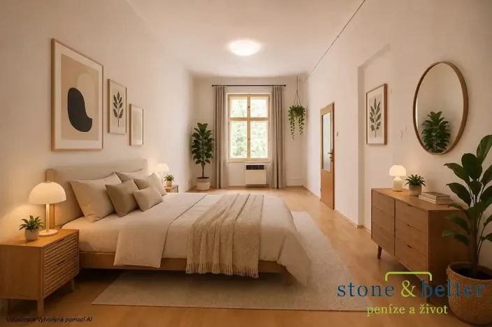 Prodej bytu 2+kk, Praha - Vinohrady, Korunní, 54 m2